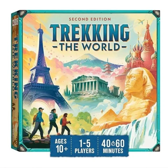 Trekking The World (2nd Edition) - Kickstarter Edition - Picture 4 of 9